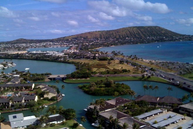 Hawaii Kai Ariel View