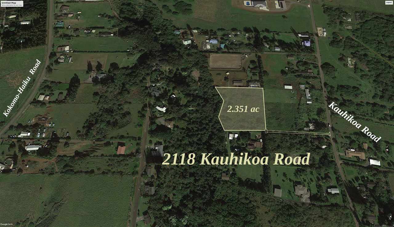 Haiku Land Sold 2118 Kauhikoa Rd, Maui, Hawaii MLS 387067