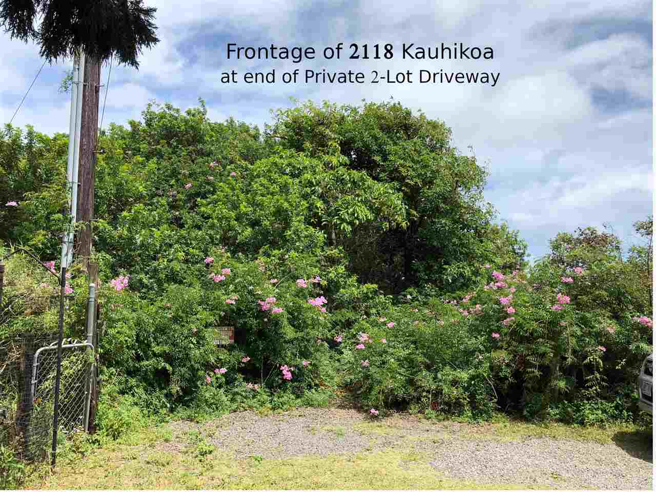 Haiku Land Sold 2118 Kauhikoa Rd, Maui, Hawaii MLS 387067